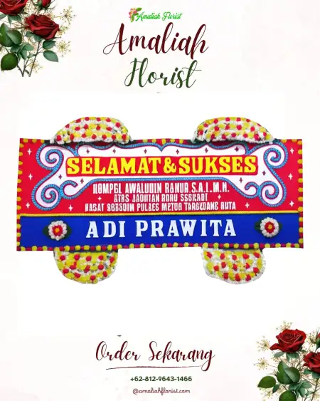 Papan Bunga Ucapan Selamat Mundam
